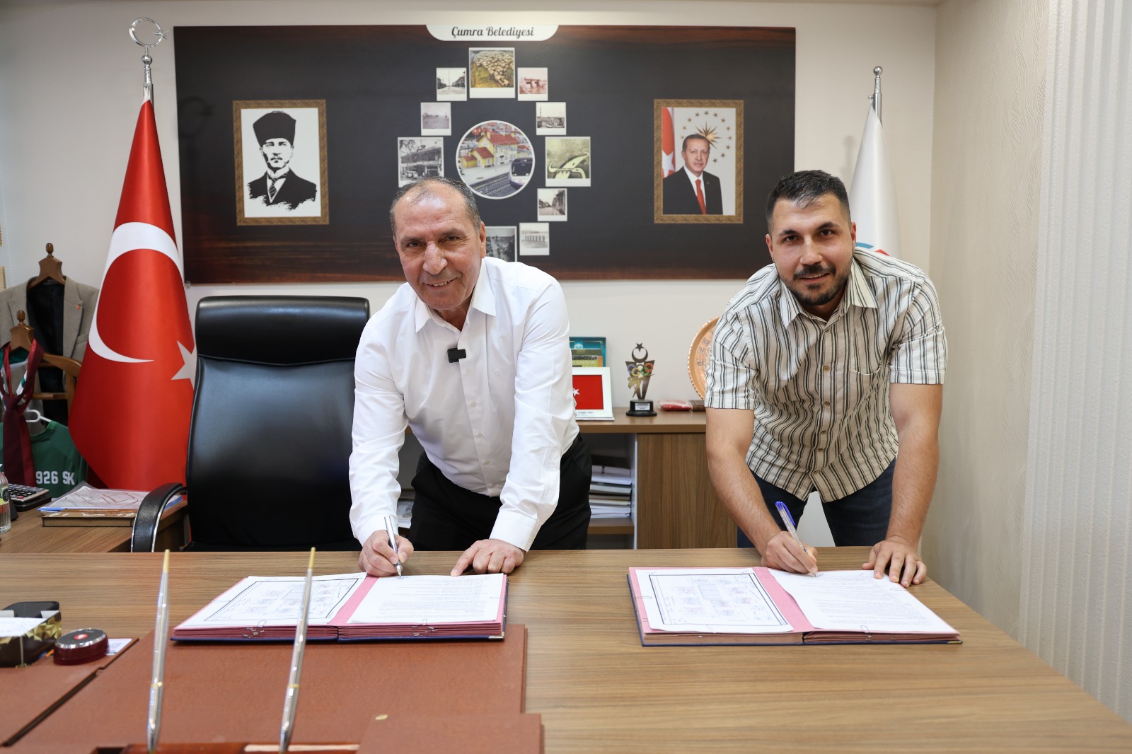 Konya'nın ilçesinde ekonomi ve sosyal yaşama bu merkezle büyük destek: İmzalar atıldı