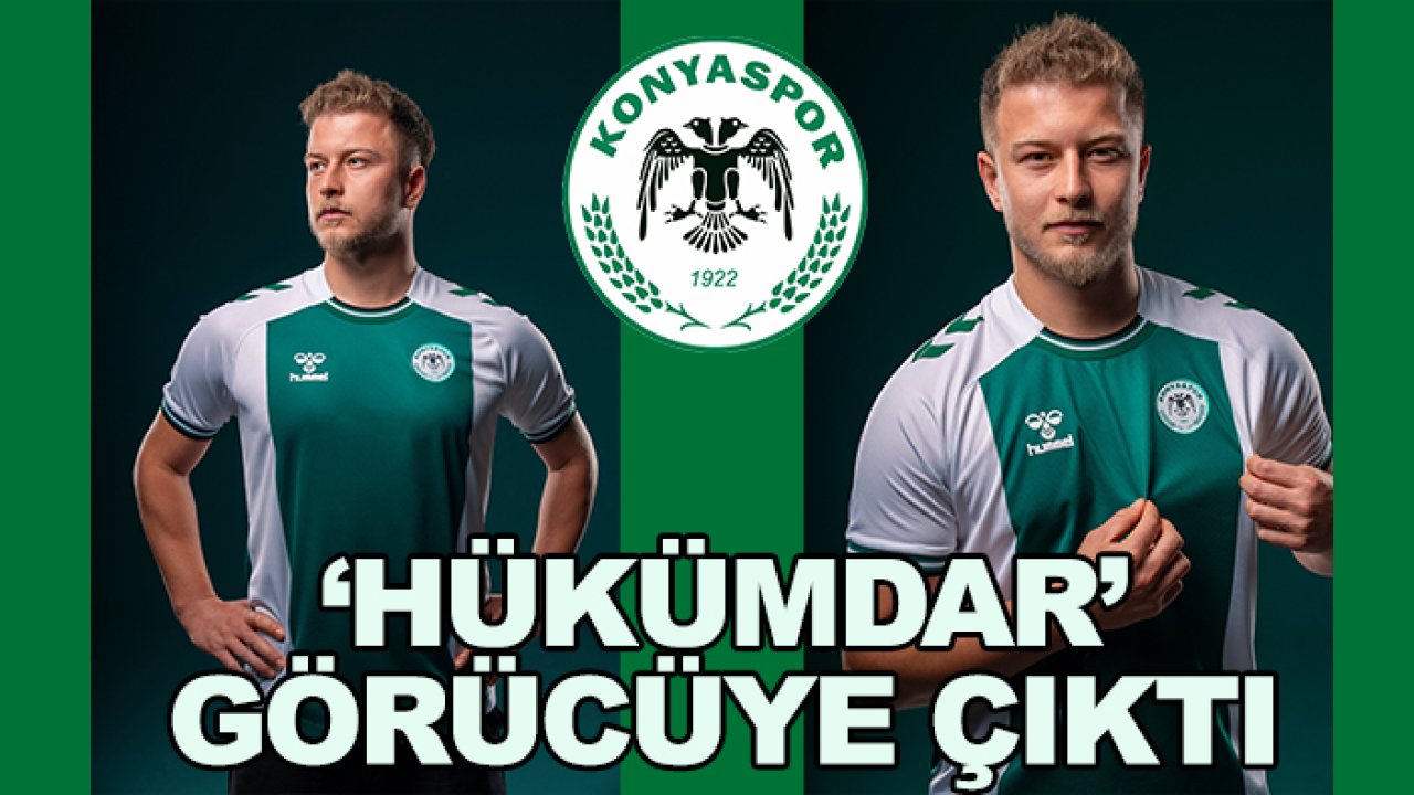 Konyaspor'da 'Hükümdar' forması satışta
