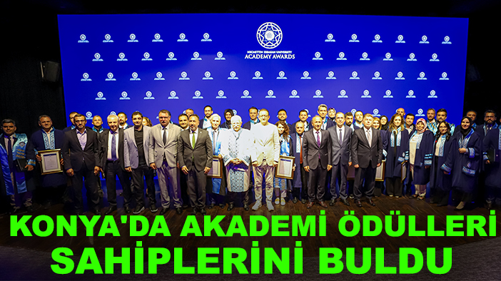 Konya'da Akademi Ödülleri sahiplerini buldu