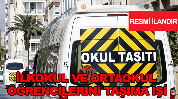 Sarayönü İlçe Milli Eğitim Müdürlüğü ilkokul ve ortaokul öğrencilerini taşıma işi
