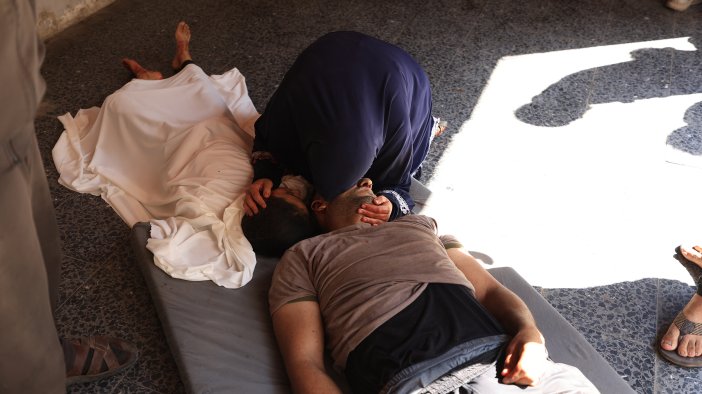 Gazze'de can kaybı 56 bin 531'e yükseldi