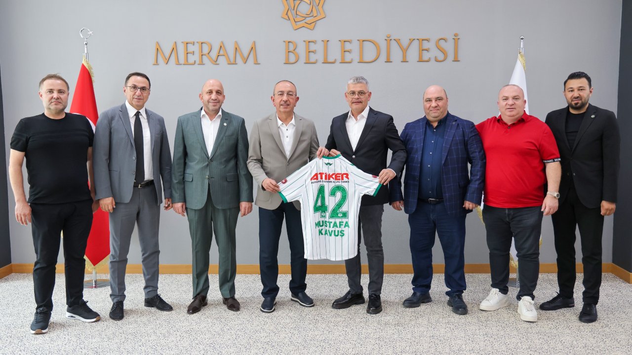 Konyaspor'dan Mustafa Kavuş'a ziyaret