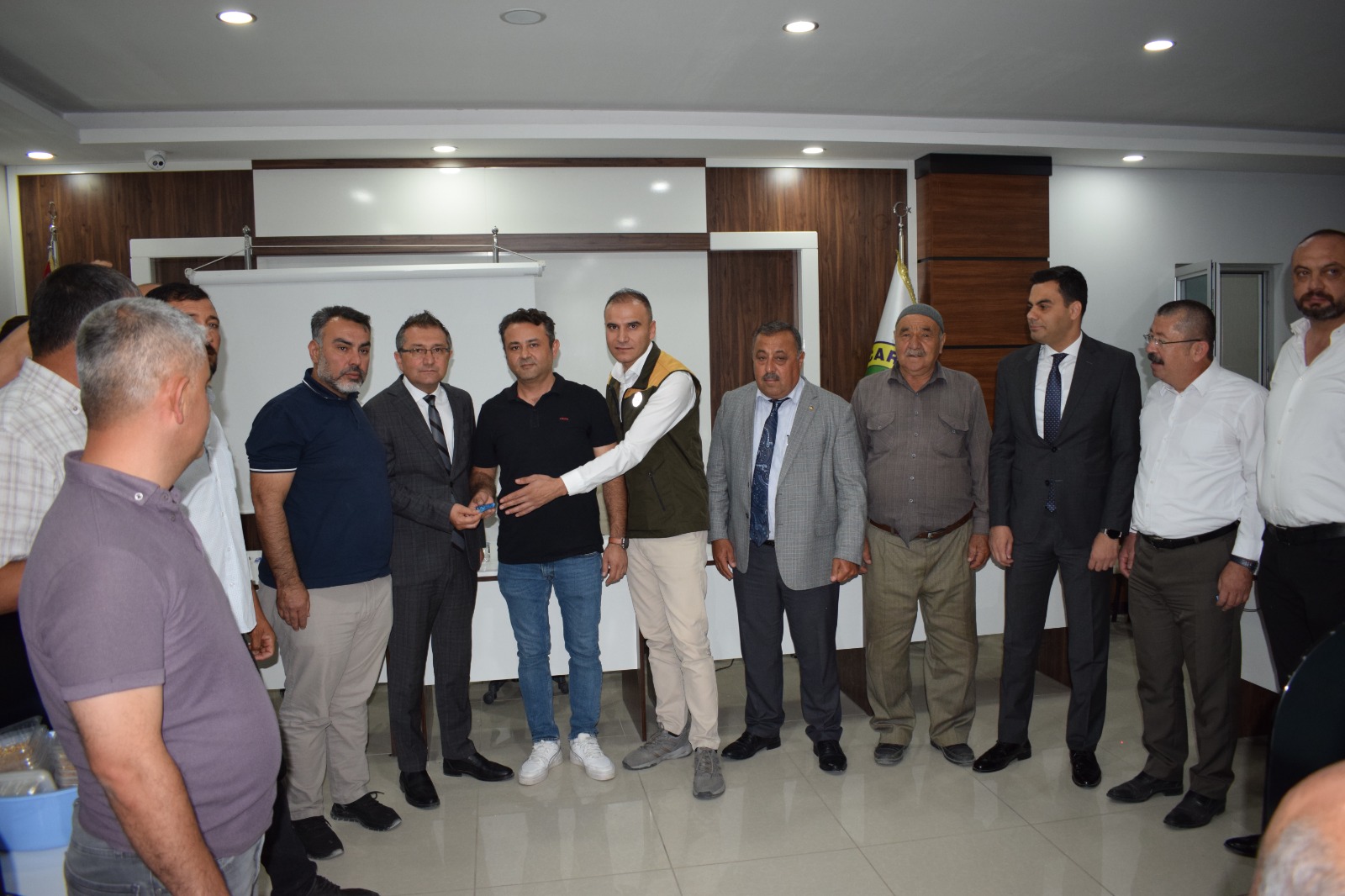 Karapınar'da hububatta ilk mahsul tarladan borsaya indi