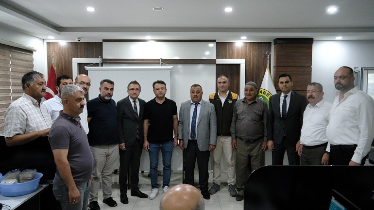 Karapınar’da hububat hasat sezonu açıldı