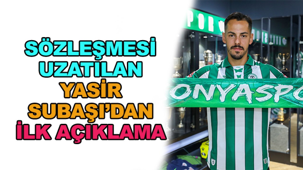 Yasir Subaşı'dan hazırım mesajı