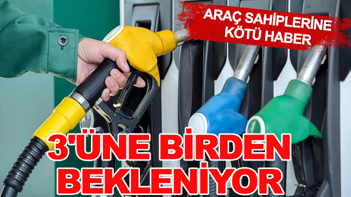 Araç sahiplerine kötü haber: 3'üne birden bekleniyor