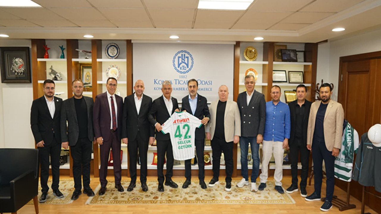 Konyaspor yönetiminden Selçuk Öztük'e ziyaret