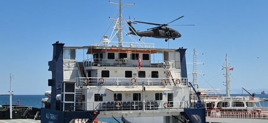 Gemi baskını gerçekleştirildi