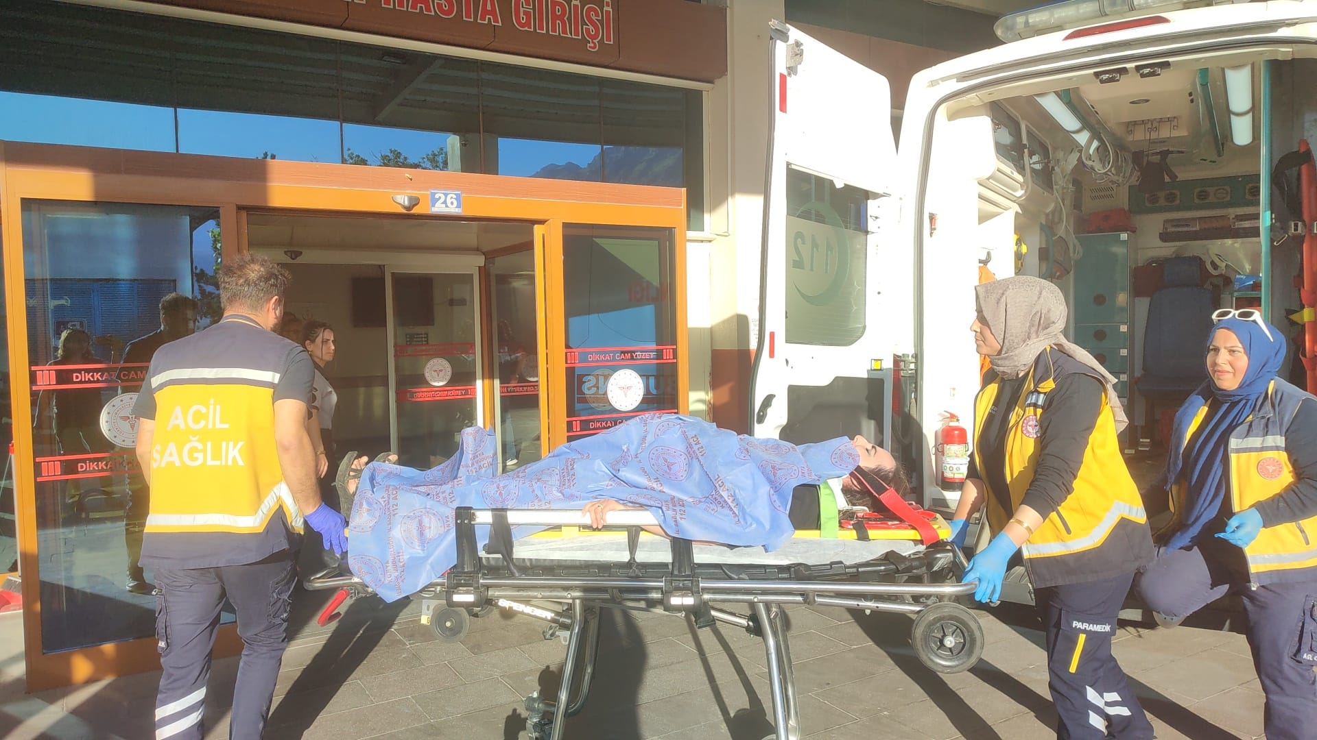 Konya'da otomobil devrildi: 4 yaralı