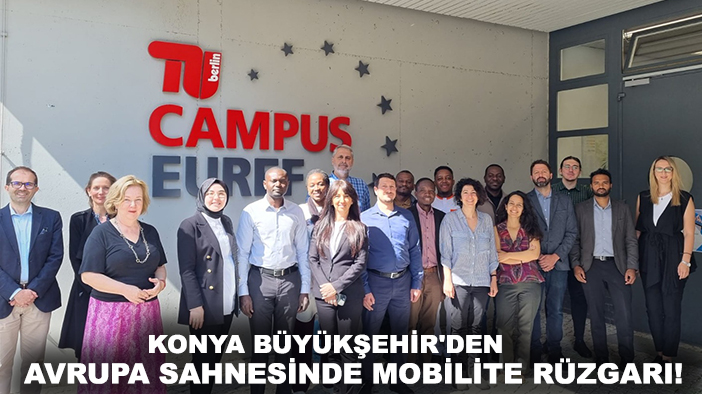 Konya Büyükşehir'den Avrupa sahnesinde Mobilite rüzgarı!