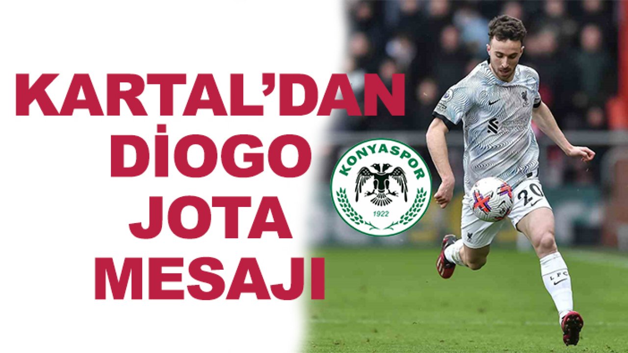 Konyaspor'dan Diogo Jota mesajı
