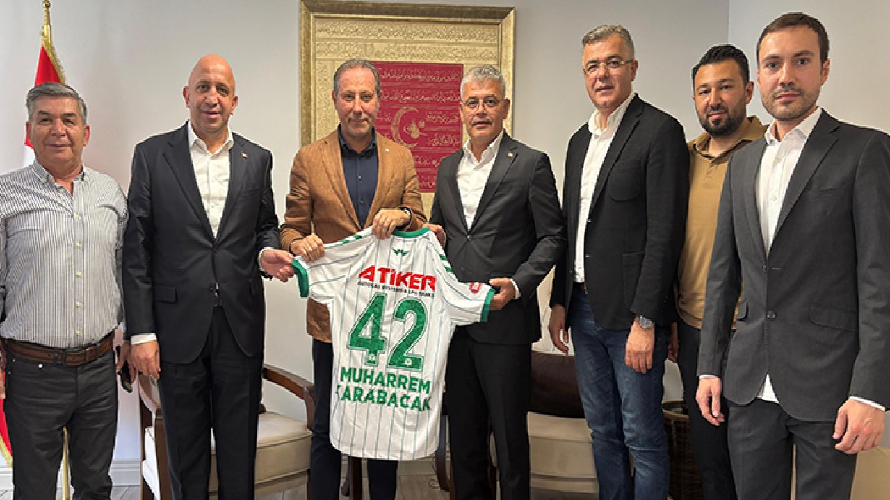 Konyaspor yönetiminden KONESOB'a ziyaret