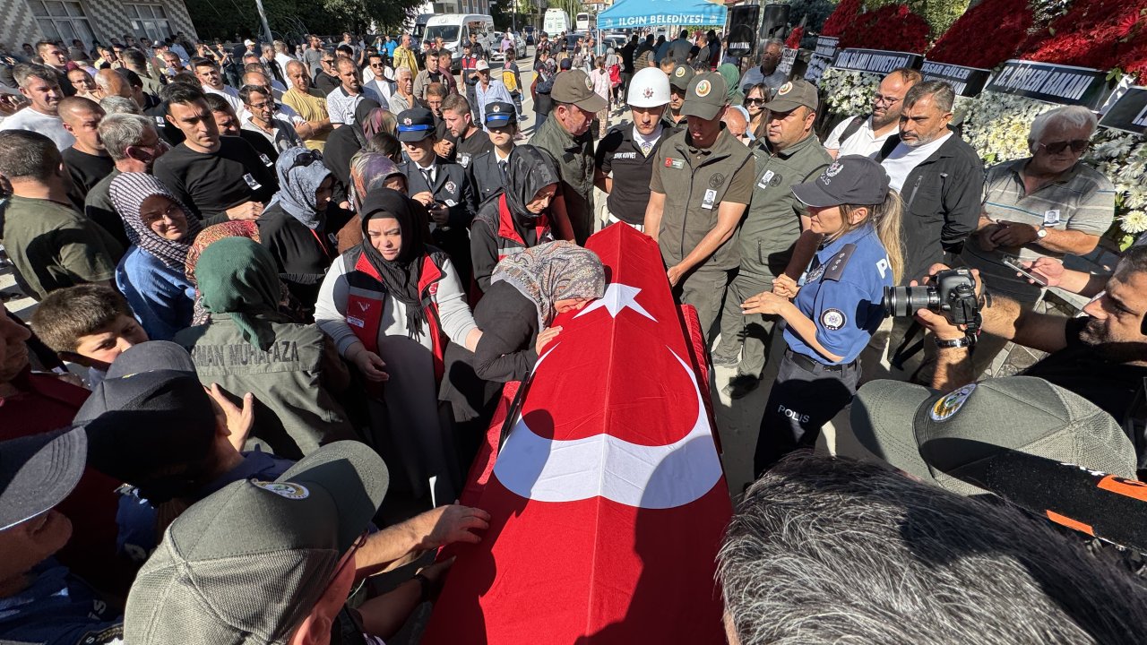 Şehit dozer operatörü memleketi Konya'da son yolculuğuna uğurlandı