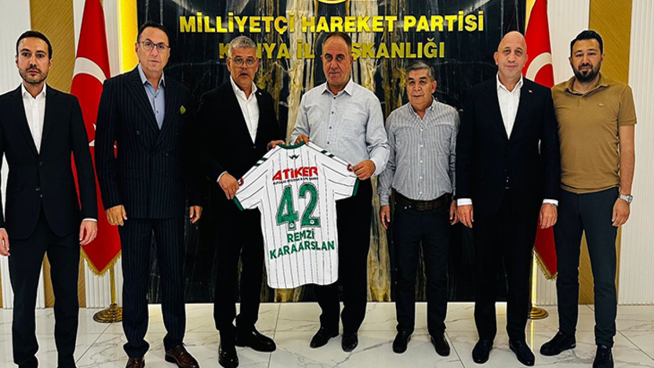 Konyaspor'dan MHP'ye ziyaret