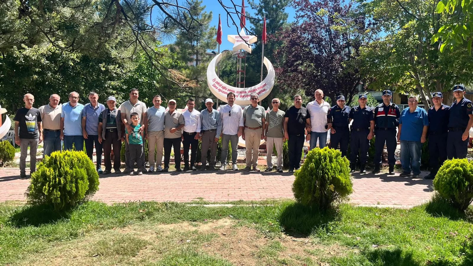 Konya'nın ilçesinde şehitler için Mevlid-i Şerif okutuldu