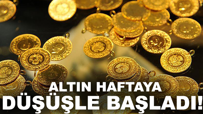 Altın haftaya düşüşle başladı! Konya'da altın fiyatları ne kadar?