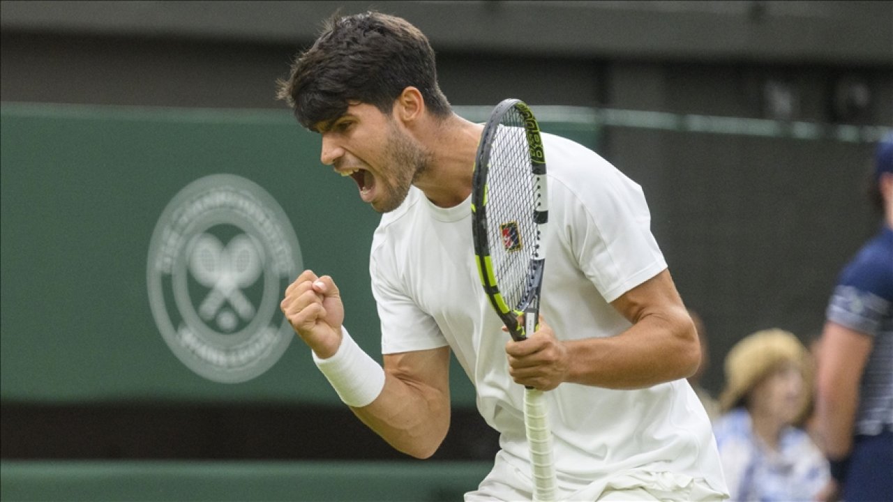 Alcaraz, Wimbledon'da çeyrek finalde
