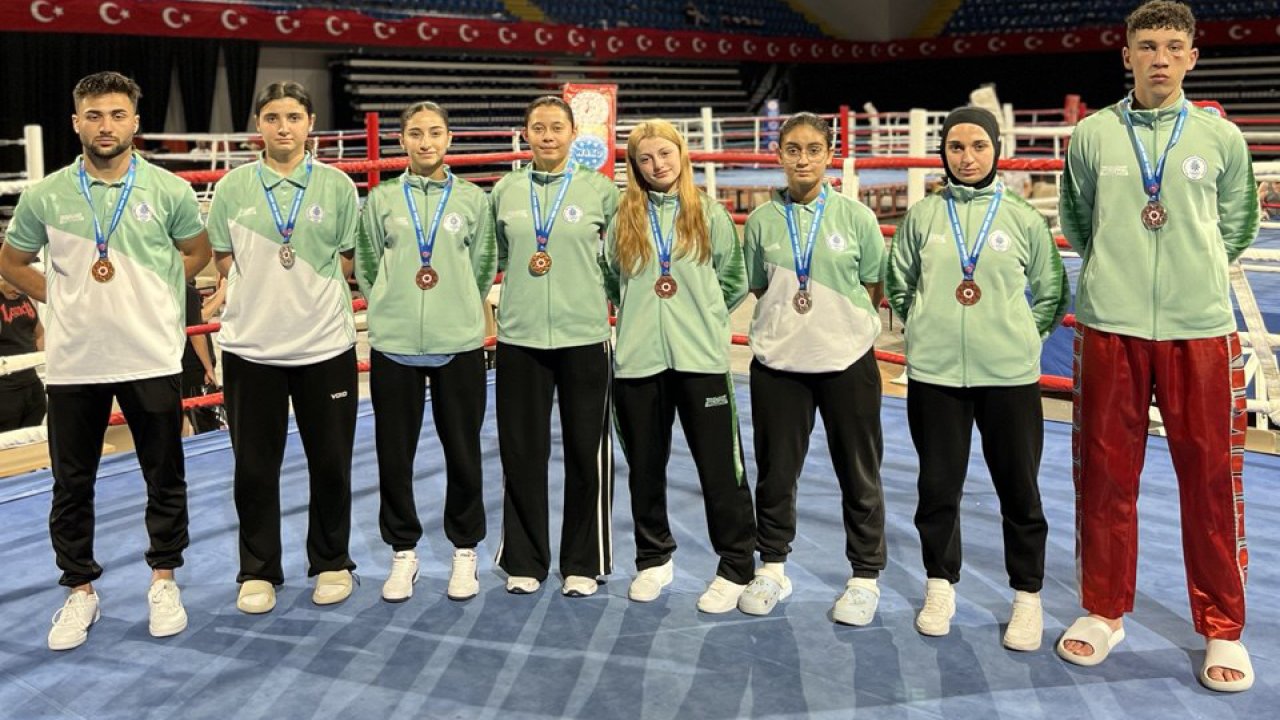 Selçuklu Belediyespor 8 madalya birden kazandı