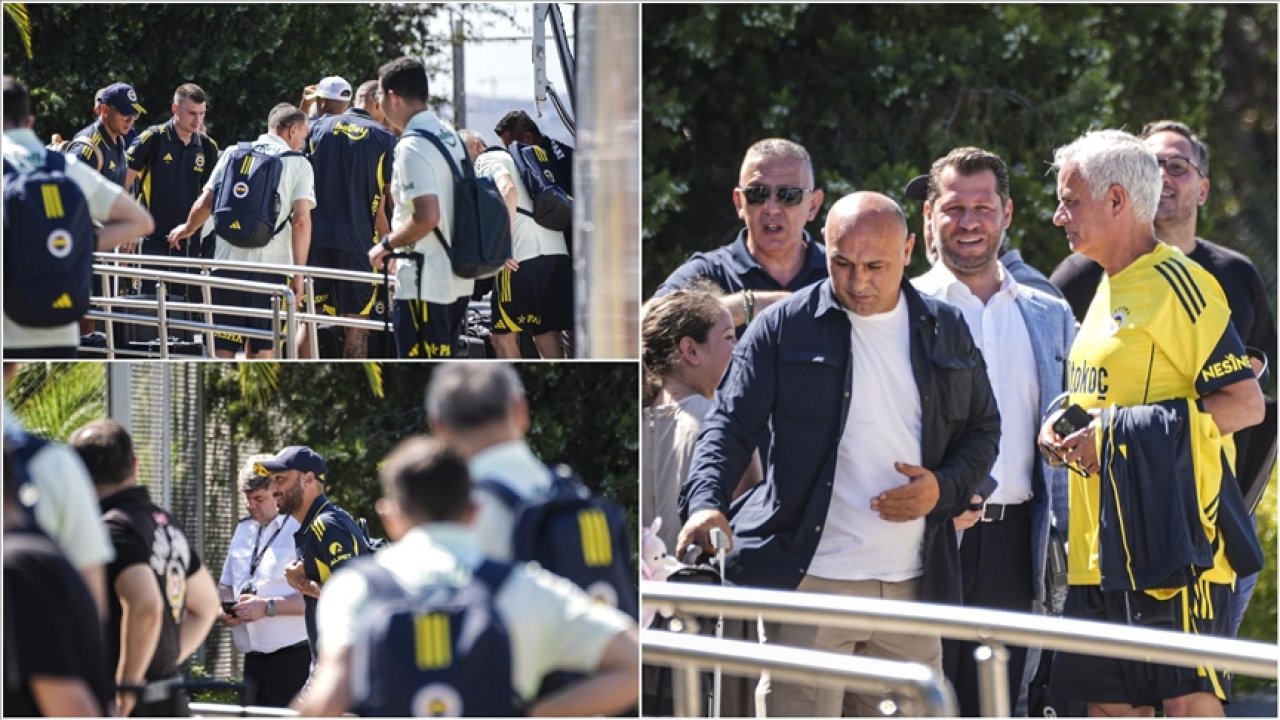 Fenerbahçe Portekiz'e uçtu
