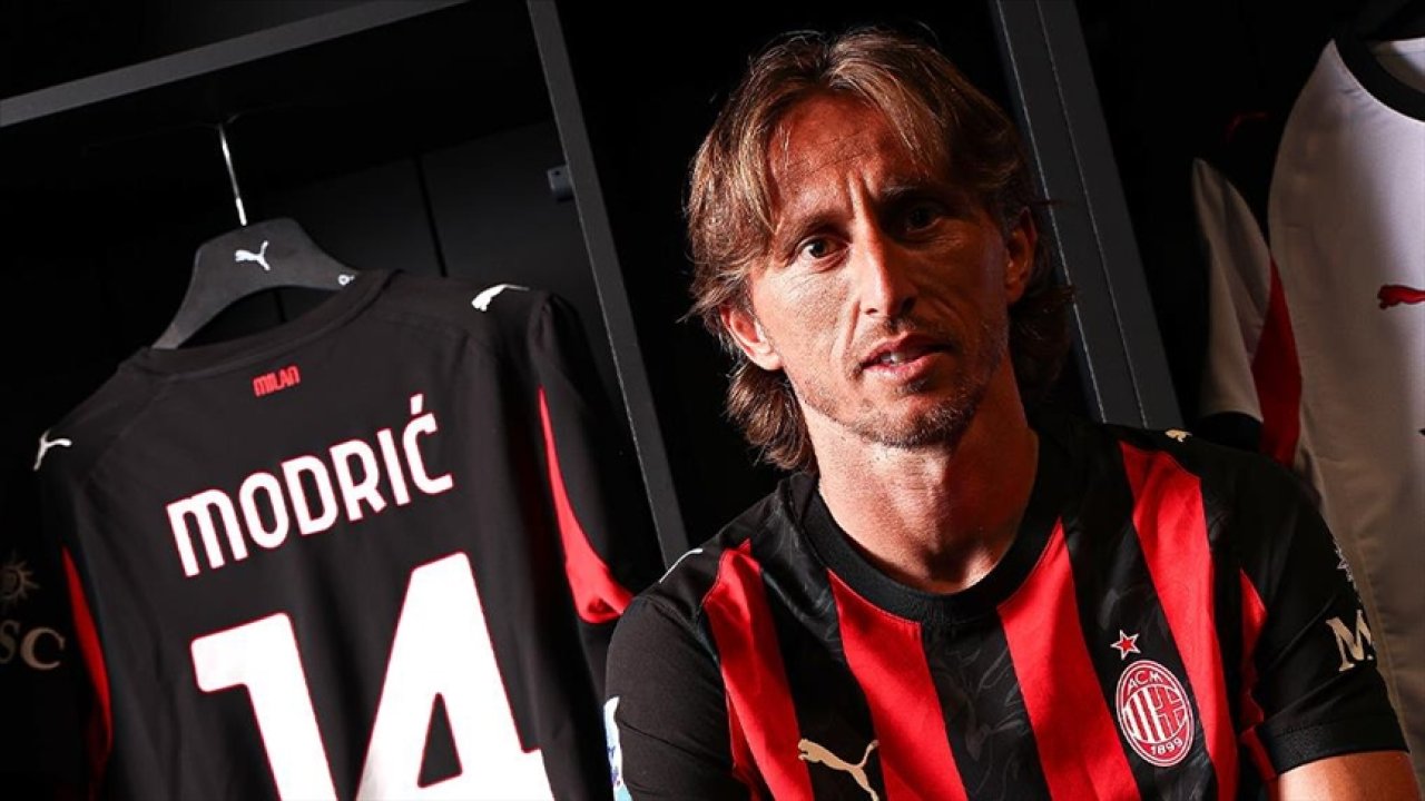Luka Modric resmen Milan'da