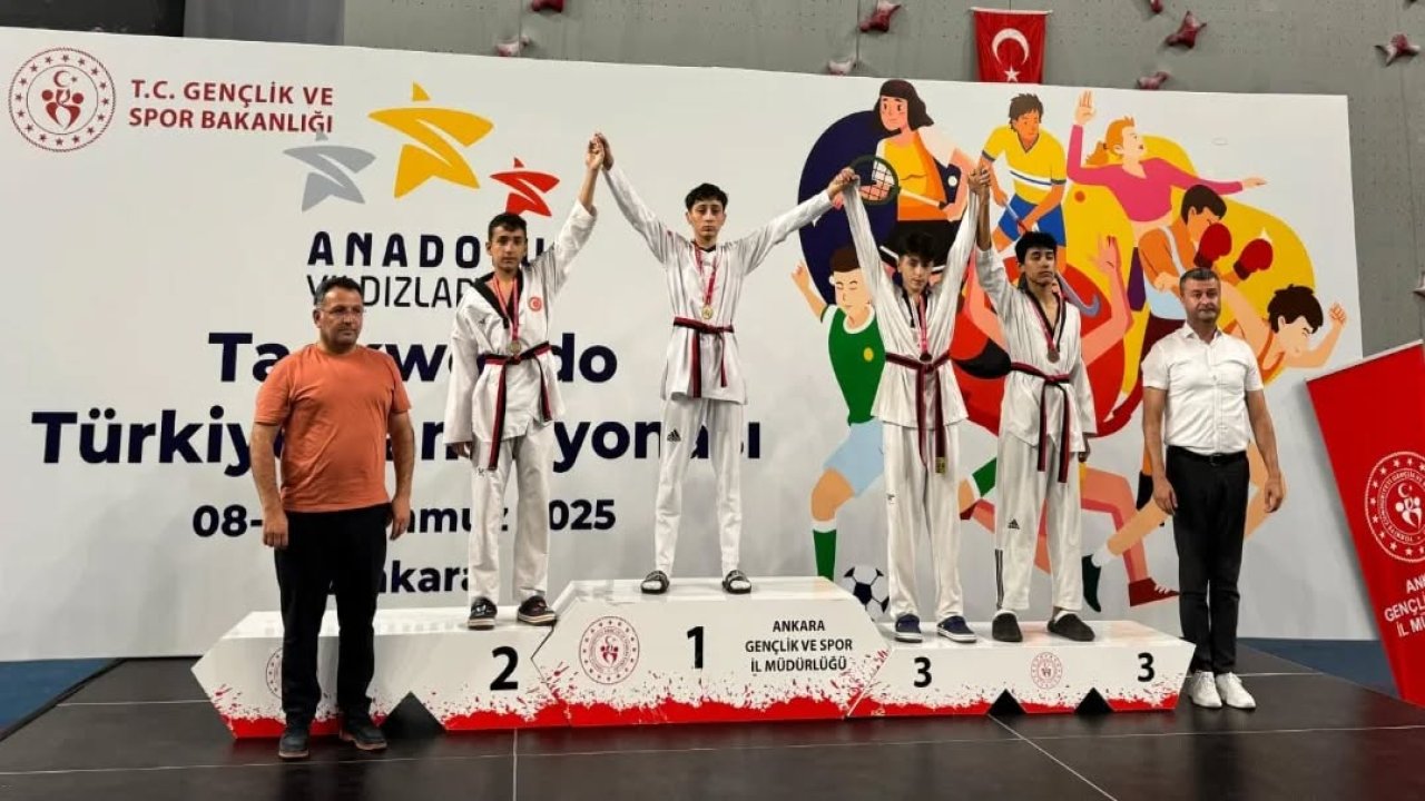 Latif Buğra Mutlu'dan altın madalya