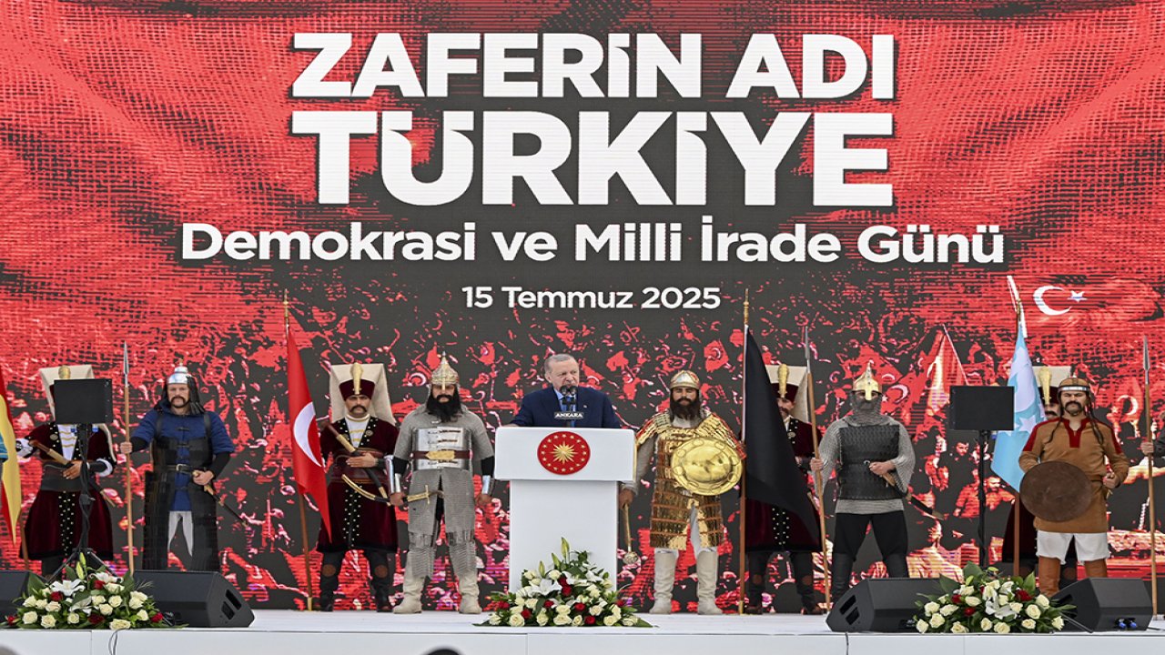 Gölbaşı'nda duygu yüklü program: Cumhurbaşkanı Erdoğan'ın gözleri doldu