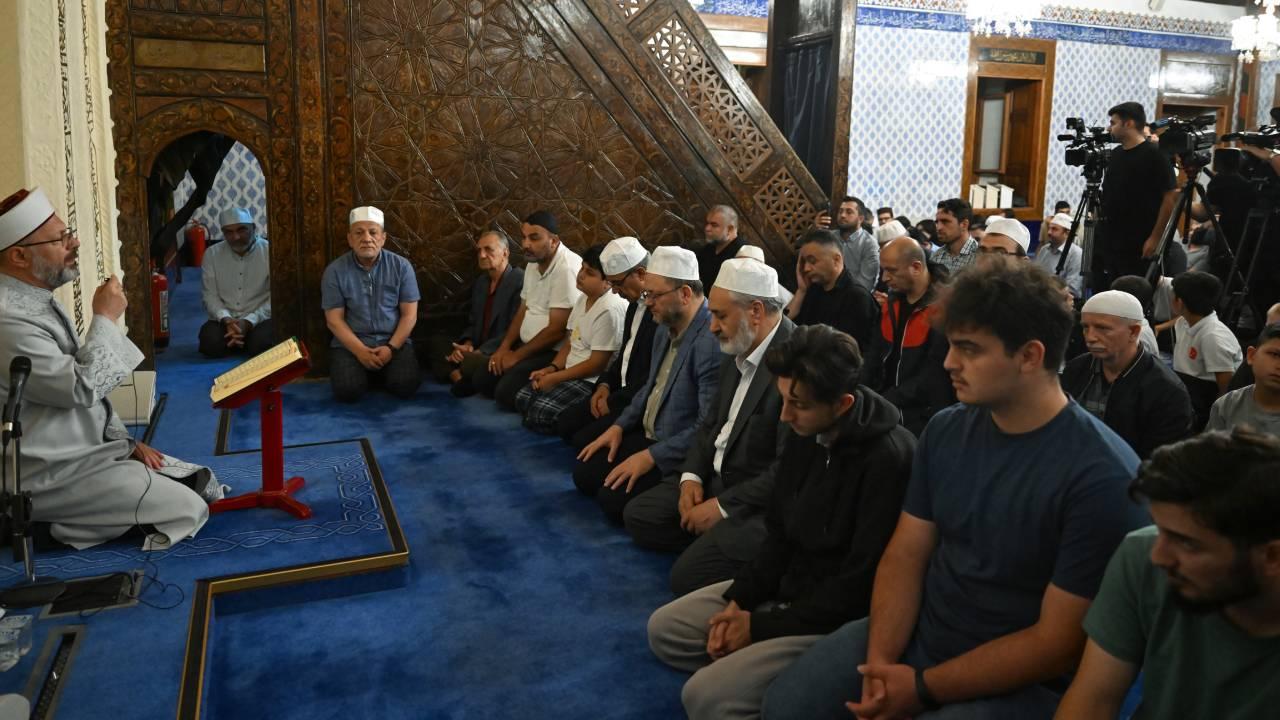 15 Temmuz şehitleri dua ile anıldı