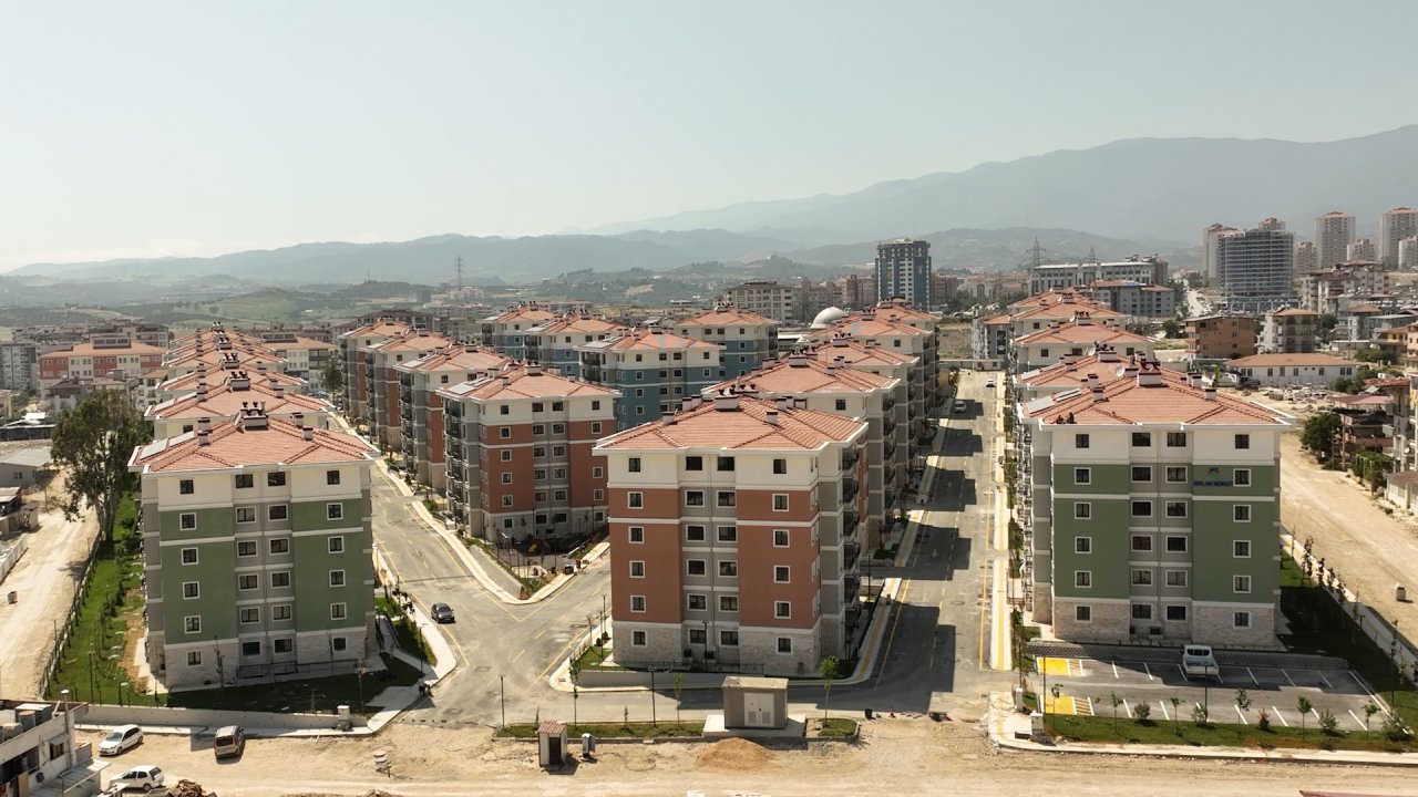 Hatay'daki 500 Evler bölgesinde 576 konutun yapımı tamamlandı