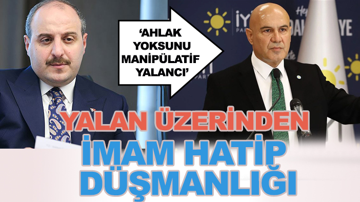 Attığı yalan üzerinden İmam Hatip düşmanığı yapan İYİ Parti'li Çömez'e sert tepkİ: "Ahlak yoksunu manipülatif yalancı"
