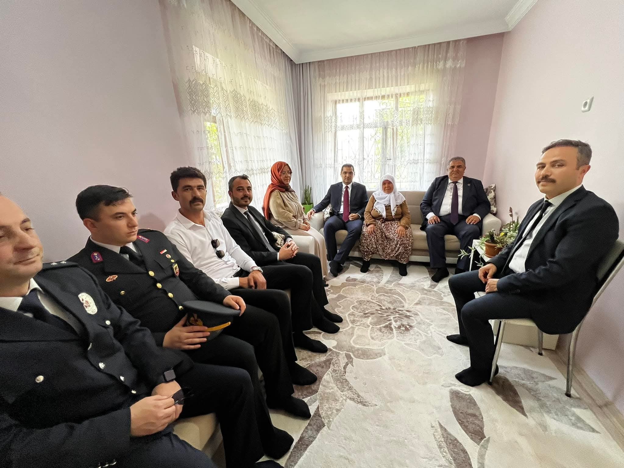 Konya'da 15 Temmuz gazisi Albay Yılmaz’ın ailesine ziyaret