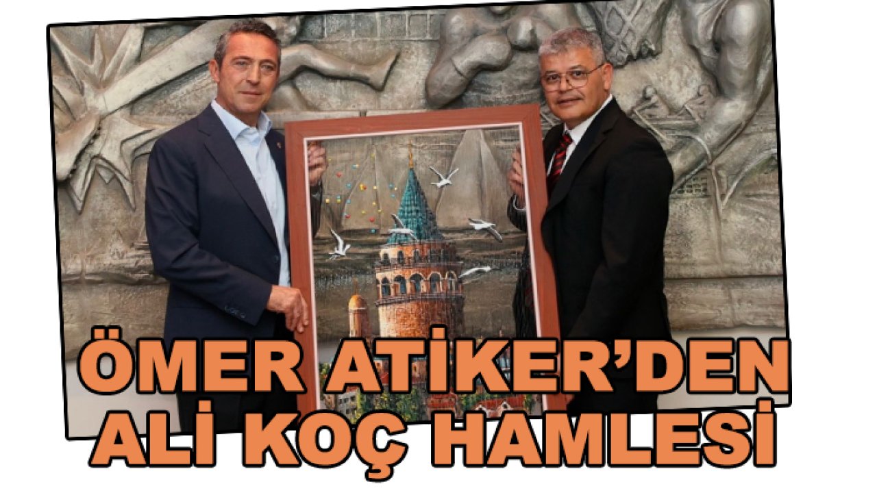 Ömer Atiker'den Ali Koç'a ziyaret