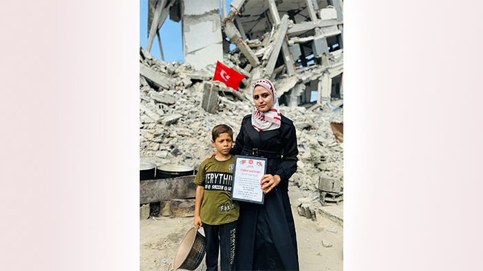 Konya'dan Gazze halkına destekler sürüyor