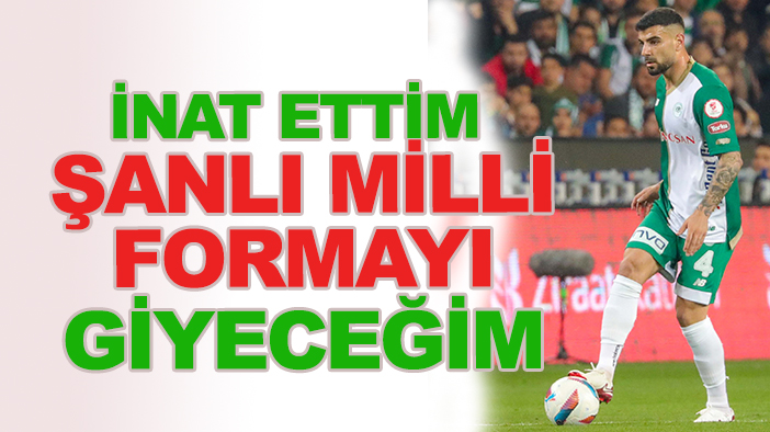 Konyasporlu Adil Demirbağ: "Şanlı formayı giyeceğim, inat ettim"