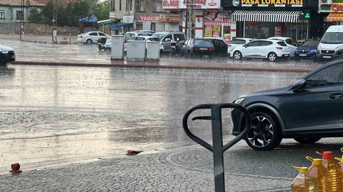 Konya’da "rahmet" serinletti