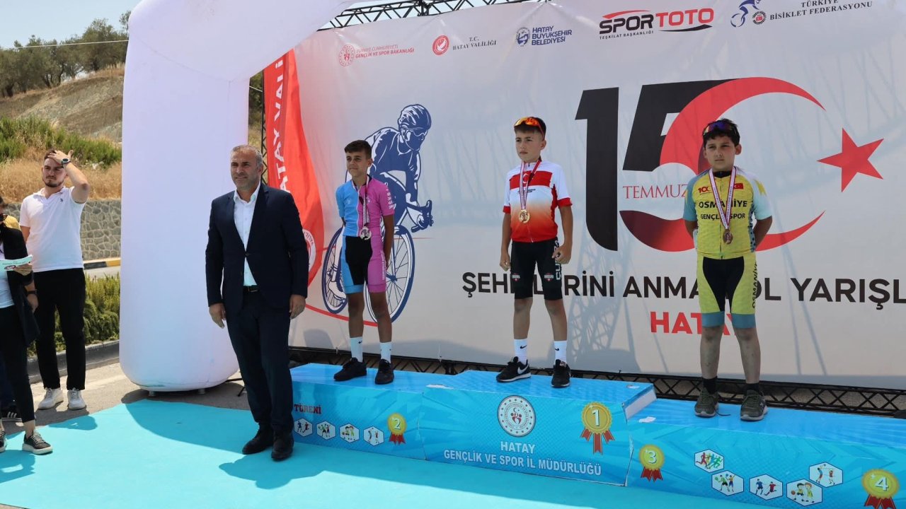 Konyalı pedallardan Hatay’da 6 derece
