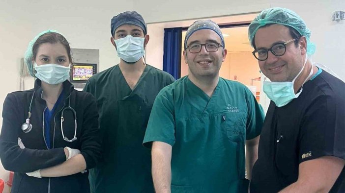 Burun delikleri kapalı günlük 5 bebek, Konya'da nefes aldı