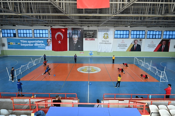Konya Büyükşehir'den Genç Goalball Milli Takımının Avrupa Şampiyonası Kampı’na ev sahipliği
