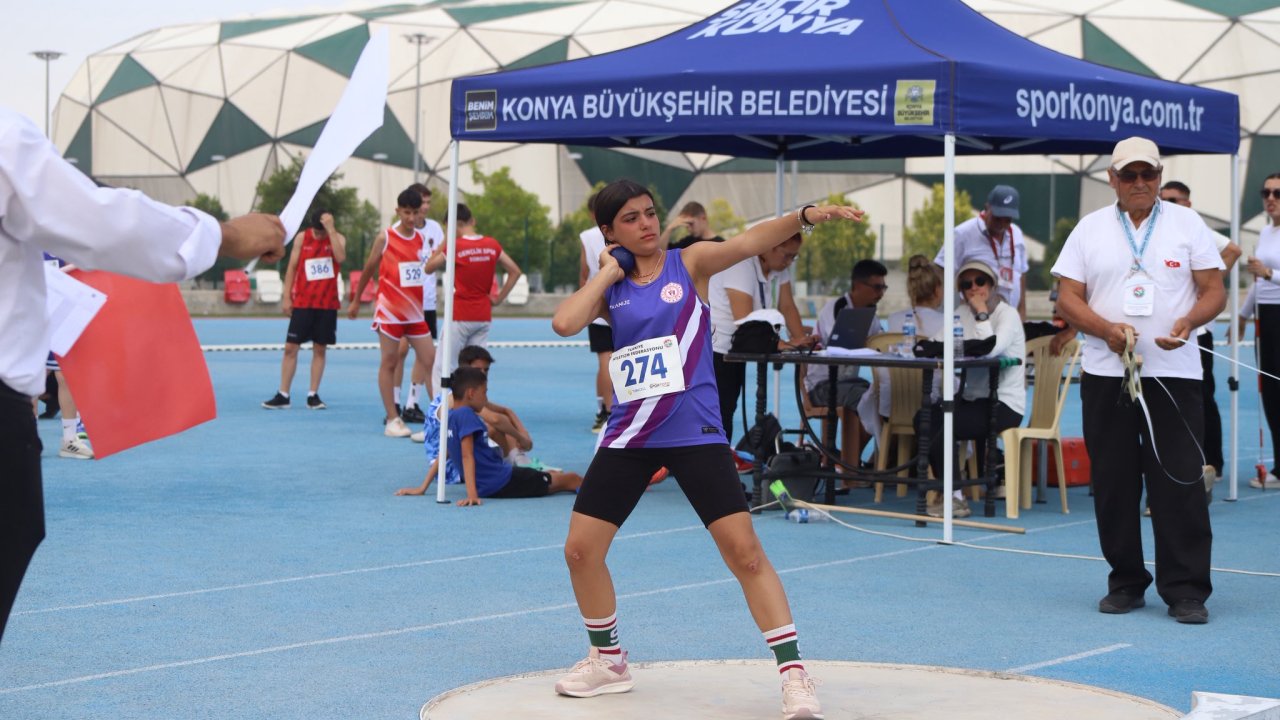 ANALİG Atletizm heyecanı Konya’da yaşandı