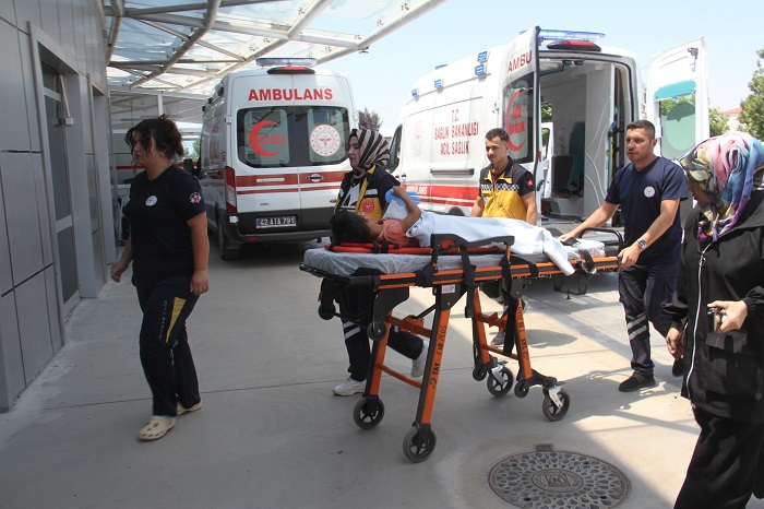 Konya'da 5 yaşındaki çocuk balkondan düştü
