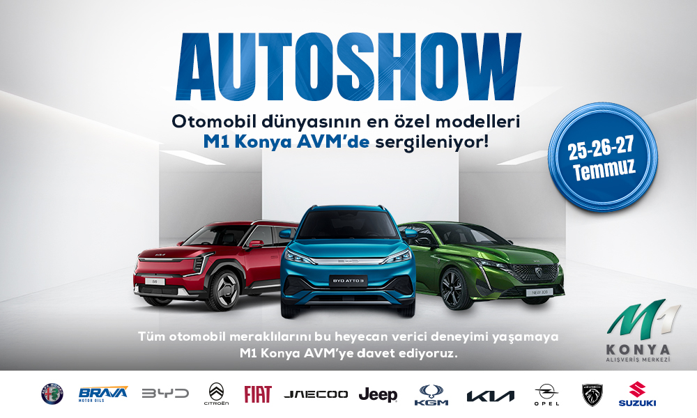 M1 Konya AVM otomotiv tutkunlarını buluşturacak