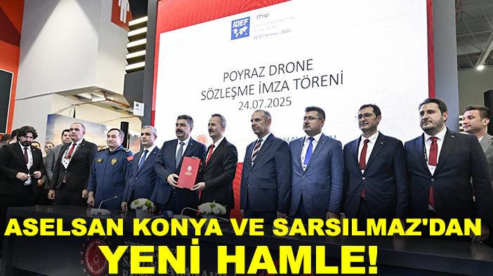 ASELSAN Konya ve Sarsılmaz'dan yeni hamle!