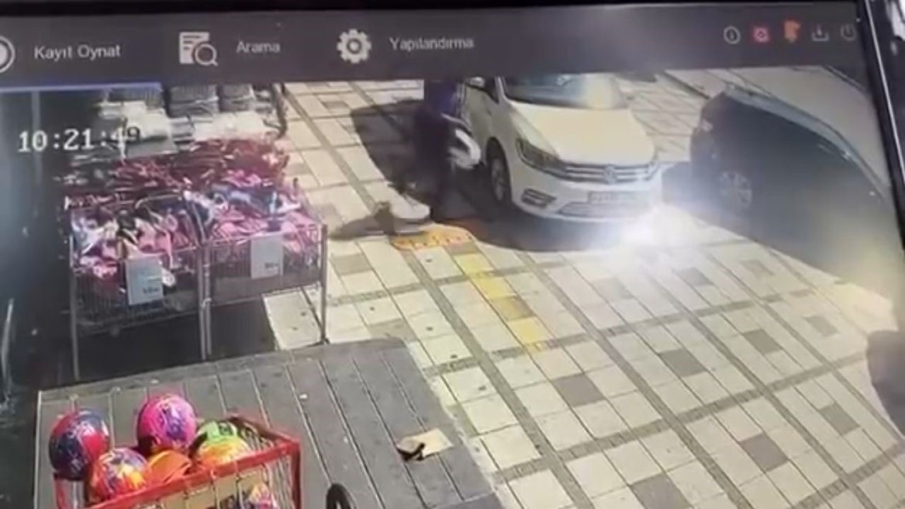 Konya’da akıl almaz kaza! Çömelen kadının üstünden SUV geçti