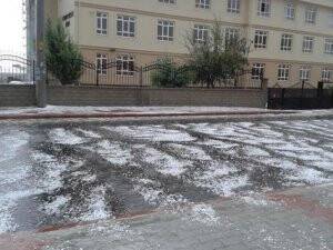 Konya beyaza büründü