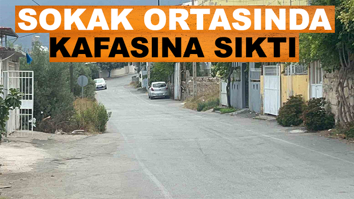 Dayısını vurduktan sonra sokak ortasında kafasına sıktı