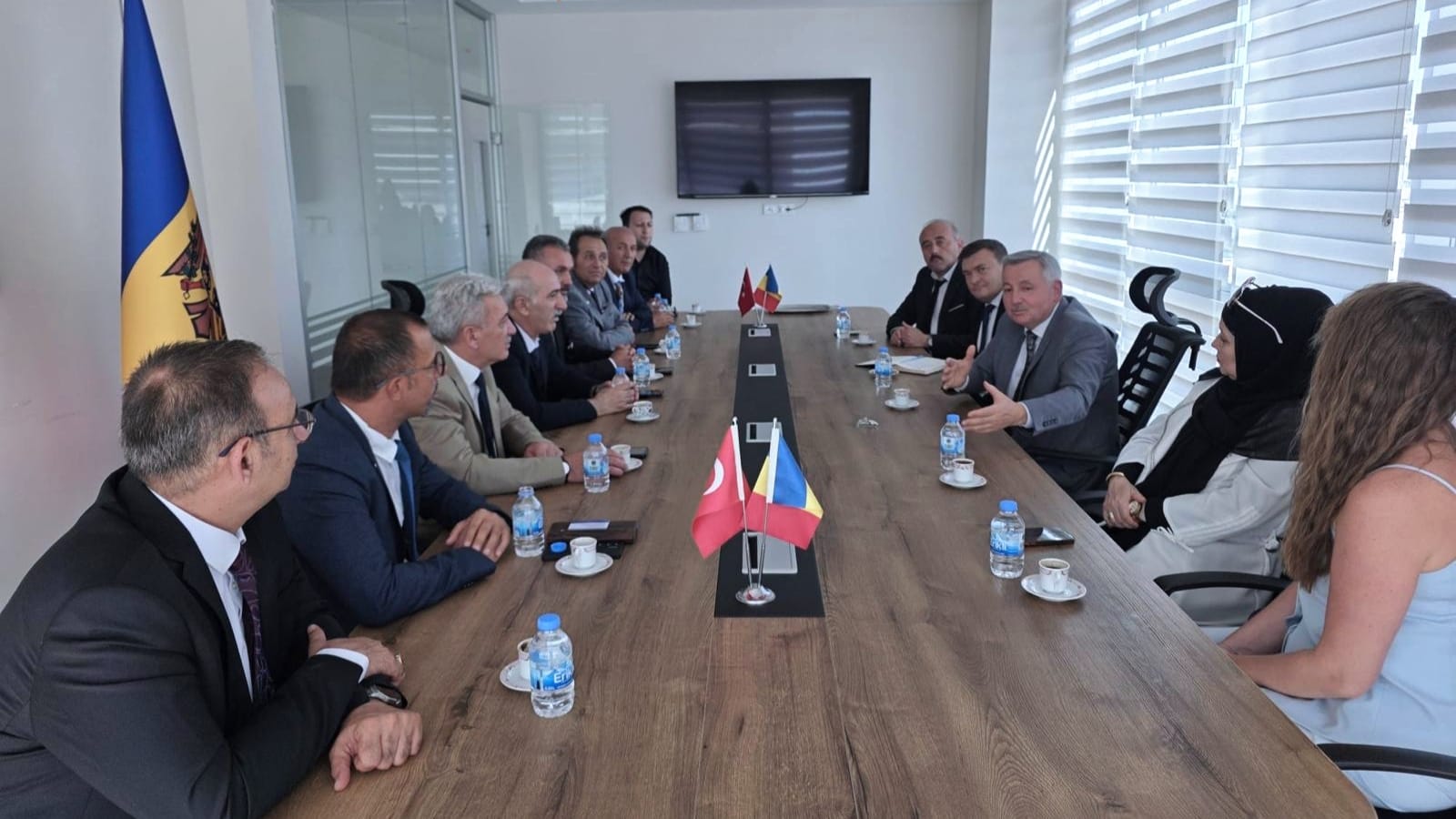KONİAD 'dan Türkiye Moldova Büyükelçisi Croitor’a ziyaret