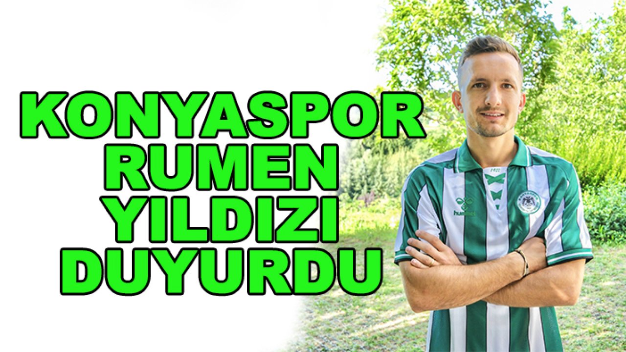 Konyaspor  Marius Ștefanescu'yu açıkladı