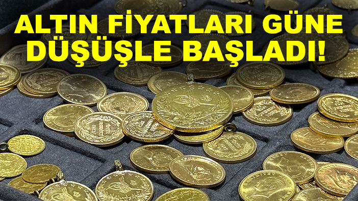 Altın fiyatları güne düşüşle başladı! İşte Konya'da güncel fiyatlar