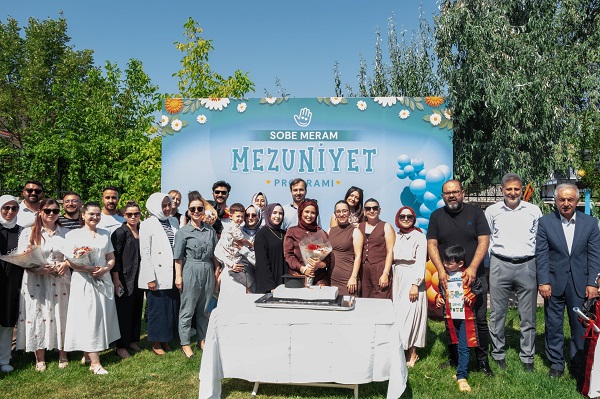 SOBE Meram'da duygu dolu tören: Otizm tanıları kaldırıldı
