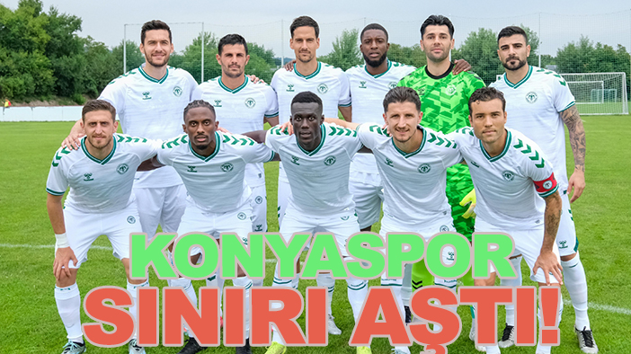Konyaspor sınırı aştı!