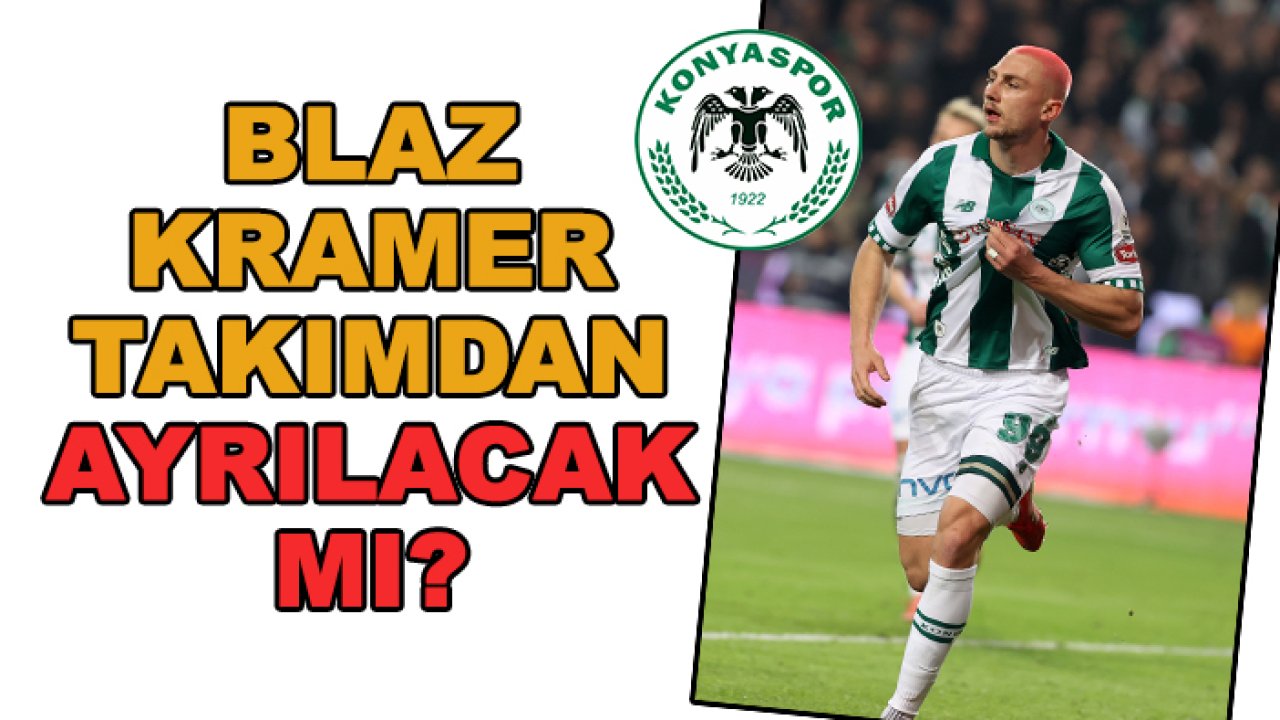 Konyaspor'da Blaz Kramer takımda kalacak mı?
